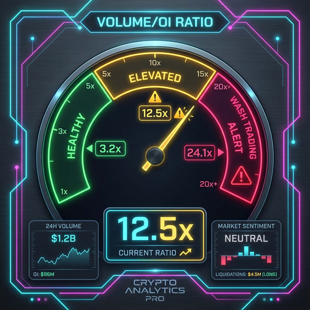 Volume to OI Ratio Gauge